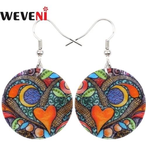 WEVENI Ethnic Earrings
