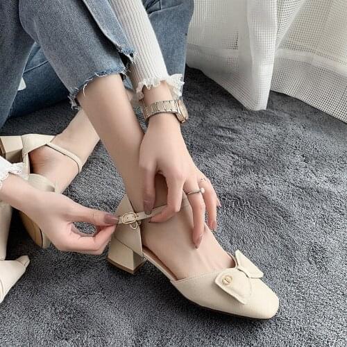 Gold heels genuine leather sweet bowtie brand high heels office ladies shoes women heels shoes thin heels stiletto