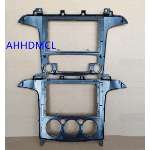 Car Fascia Navigation Frame Dash Frame Kit For 9" Universal Android Multimedia Player For Ford S-Max 2007 2008