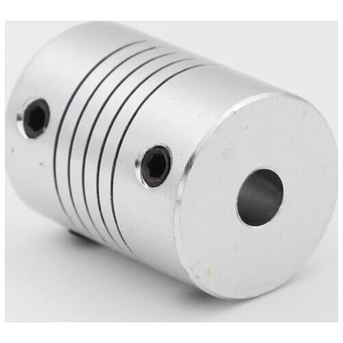 D19*L25 Aluminium CNC Stepper Motor Flexible Shaft Coupling Coupler Encoders Engraving Machine 5 6 6.35 8 10 mm bore