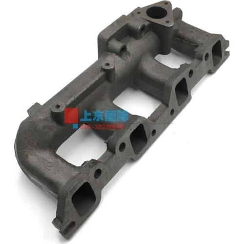 Free shipping for excavatorJCB 220 Exhaust Branch Sewer Isuzu 4hk1 Engine Exhaust Pipe Excavator Accessories