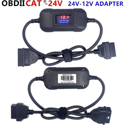 New Launch X431 easydiag 3.0 Easydiag 2.0 Golo Carcare 3 ICARSCAN 24V to 12V Truck Adapter For Heavy Duty Truck Diesel Adapter