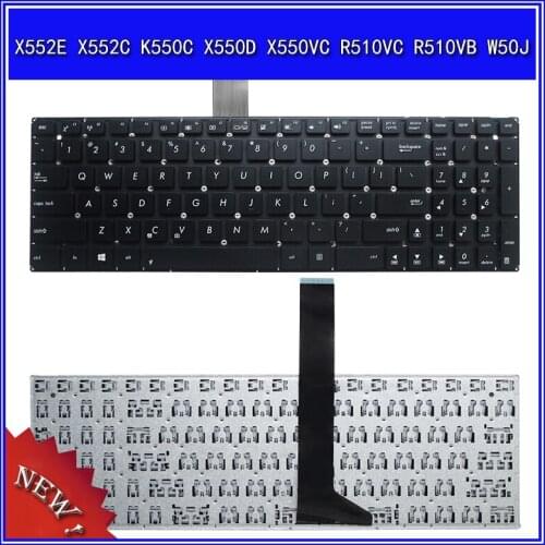 Laptop Keyboard for ASUS X552E X552C K550C X550D X550VC R510VC R510VB W50J Notebook Replace Keyboard