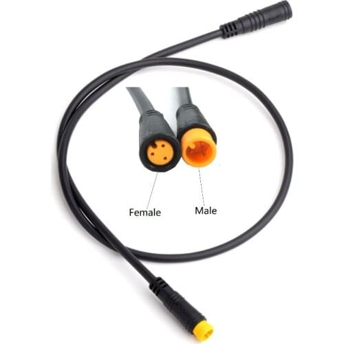 Julet Cable Mini Base Connector 2 3 4 5 6 Pin Cable Waterproof Connector For Ebike Display Female Male Electric Bicycle parts