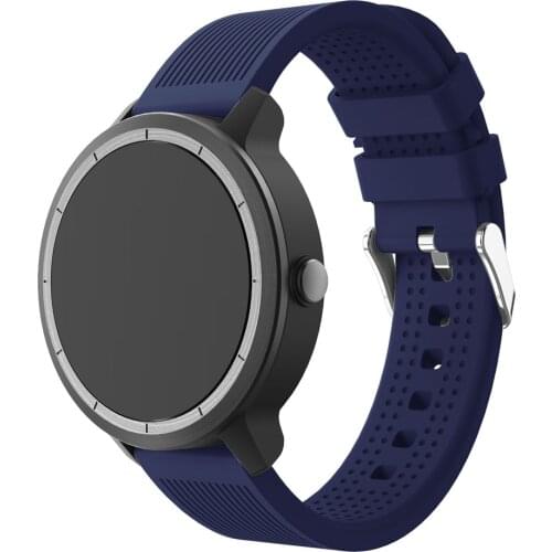 20mm Silicone Replacement smart watchStrap for Garmin Vivoactive 3/vivoactive 3 music/Forerunner 645/245/245M Bracelet Wristband