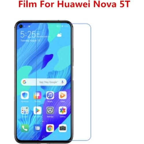 1/2/5/10 Pcs Ultra Thin Clear HD LCD Screen Protector Film With Cleaning Cloth Film For Huawei Nova 5T