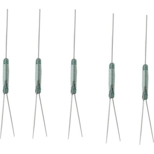 10 pcs Reed Switch 3 pin Magnetic Switch Normally Open and Normally Closed Conversion 2.5X14MM