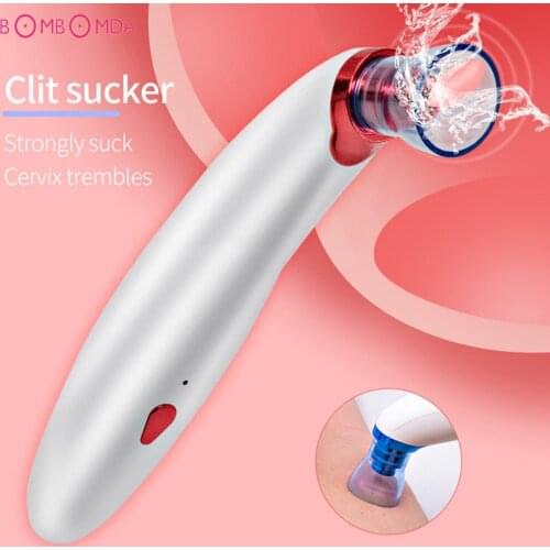 Female Sucking Vibrator SM Sex Toys Powerful Clitoris Sucker Blowjob Tongue Stimulator Nipple Vagina Pussy Sex Toys For Women