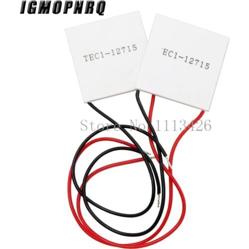 10pcs/lot TEC1 12715 TEC 1 12715 136.8W 12V-15.4V 15A TEC Thermoelectric Cooler Peltier (TEC1-12715)