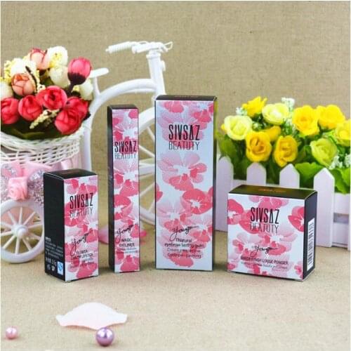 1000pcs Custom paper box cardboard perfume packaging box,Colorful Printing cosmetic box packaging manufacturers