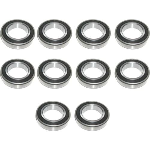 2/10 Pcs MTB Bike 6802RS (61802-2RS) Thin Section Quality Bearings 15x24x5mm Deep Groove Ball Bearings
