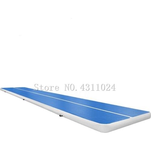 8*2m Inflatable Gymnastics Tumbling Air Track Equipment Mats For Cheerleading, Gymastics Training Beach on Water( 8 inch thick)