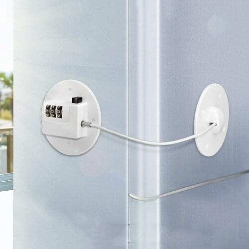 Baby Password Window Lock Kid Safety Easy Install Cabinet Refrigerator Door Lock No Drilling Window Restrictor Baby Safety Locks
