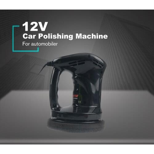 Electric Sander 12V 40W Portable Auto Vehicle Polisher Car Polishing Machine Waxed Buffer Waxer Cleaner Tools Kit
