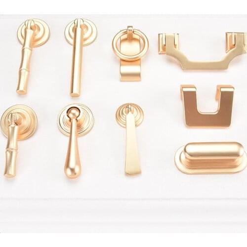 European Vintage Gold Cabinet Pulls Zinc Alloy Kitchen Cupboard Handle Cupboard Drawer Home Decor Door Knobs Furniture Handle