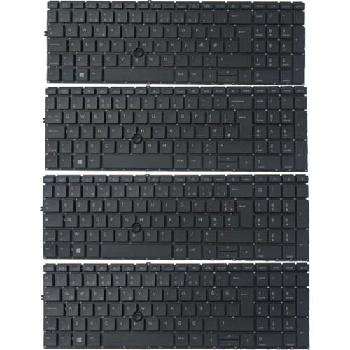 NEW For HP EliteBook 850 G7 French FR/Turkey TR/Nordic NE/UK laptop keyboard With pointing stick no backlight