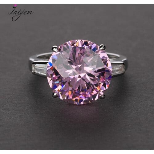 S925 Sterling Silver Ring Fashion 12*12 Diamonds Ring12 Karat Zircon Sapphire Gemstone Ring Wedding Anniversary Fine Jewelry
