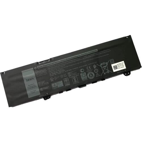 38Wh New Genuine Original F62G0 F62GO Laptop Battery For Dell Inspiron 13 7370 7373 7380 7386 Vostro 13-5370 P83G P87G P91G