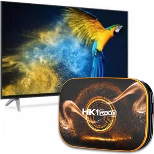 HK1 RBOX RK3318 Home TV BOX 16G/32G/64G TV Set Top Box 5G WiFi HD Media Player TV Box for Android 10.0 US/UK Plug