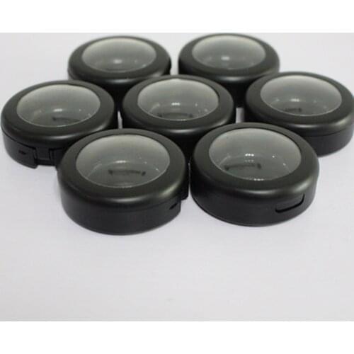 10g black eye shadow boxes / transparent skylight lid / plastic foundation empty jar / lipstick container F220