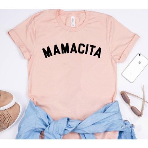 2019 Mamacita Shirt Funny Mom T-Shirt Cool Mama Shirts Cinco De Mayo Shirt Fiesta Tees