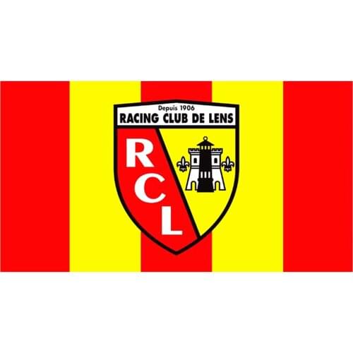 2x3ft/3x5ft/4x6ft France Racing Club De Lens RC Flag