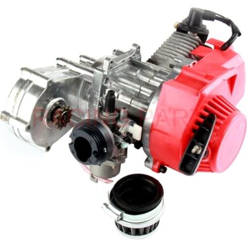 49cc 2 stroke Engine Motor for Mini Pocket Bike Scooter Dirt Bikes ATV Quad Motorized Bicycle