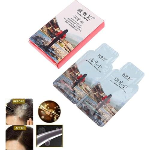 Anti Hair Loss Treatment Serum 15ml Rice Hair Growth Shampoo Fast Growth Longer Thicker Hair For Men Women Best Hair Care