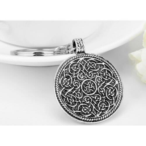 Dongsheng Viking Keychain Flower of Life Dome Sacred Geometry Women Om Yoga Chakra Pendant Mandala Fashion Keyrings-50