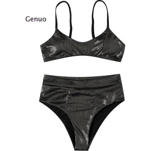 Black Swimwear Women Swimsuit Push Up Micro Sexy Bikinis Set Swimming Bathing Suit Beachwear Summer Brazilian Bikini 2021