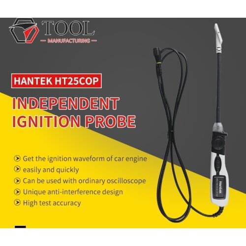 Hantek HT25COP Signal Probe For Coil-on-plug Portable High Accuracy Oscilloscope Probes Automobiles Tool With LED Light