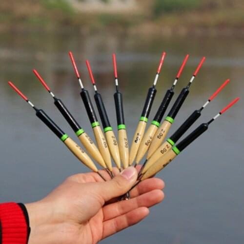 Wood Fishing Floats Tackle Tools Quality Product Outdoor Traveling Fishing Equipment Part Component 120 pcs/group