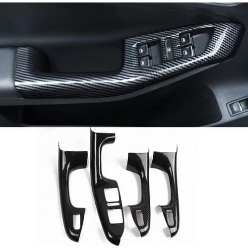 For Volkswagen JETTA 2011-2018 Left Hand Drive Interior Door Handle Window Lift Switch Panel Cover Trim Car Styling