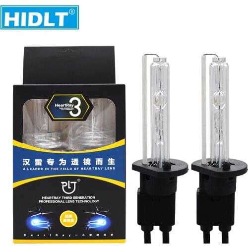 HIDLT Wholesale Original HeartRay Xenon H1 H7 H11 9005 9006 D2H 4500K 5500K 35W Fast Bright Car HID Headlight Replacement Bulb