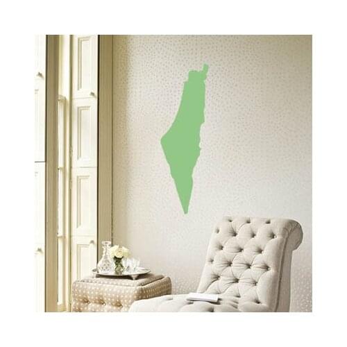 Israel map Globe Earth Country wall vinyl sticker custom made home decoration fashion design