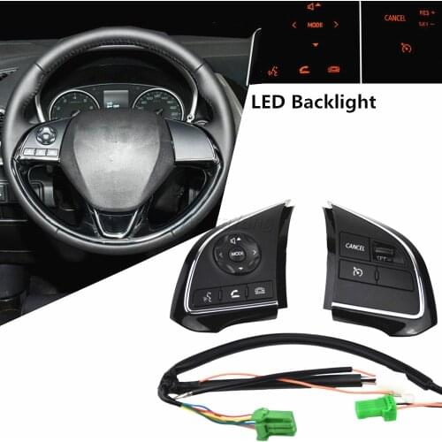 For Mitsubishi Outlander 2016 2017 2018 Xpander Cruise Control Switch Steering Wheel Control Switch Button Audio Volume Switch