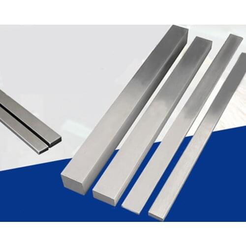 Square bar 4mm 5mm thickness 10-20mm Width 300mm Length Frame DIY model material Stainless steel