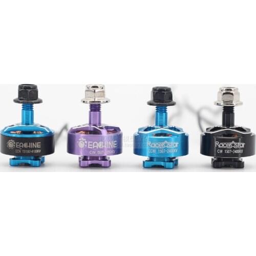 2pcs(1cw x 1ccw)/Aerial Crossing Machine 3 Inch Duct Ring Machine Motor/1507 Motor 4100kv /3850kv/2400kv