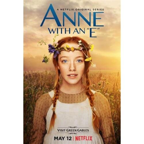 Lot style Choose Anne with an E Hot TV Series Show Movie Art print Silk poster Home Wall Decor