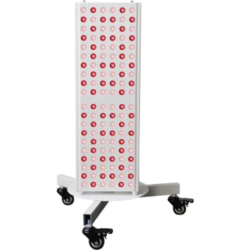 TL200 Red Light Therapy Panel With White Stand For LED Anti Aging Therapy Light for Full Body Skin Pain Relief