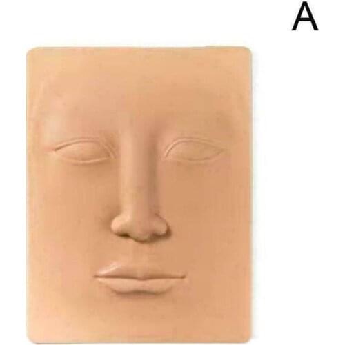 Microblading Practice Silicone Skin Simulation For Beginner Face Eyebrows Eyeliner Lips Tattoo Practicing Permanent Makeup Aid