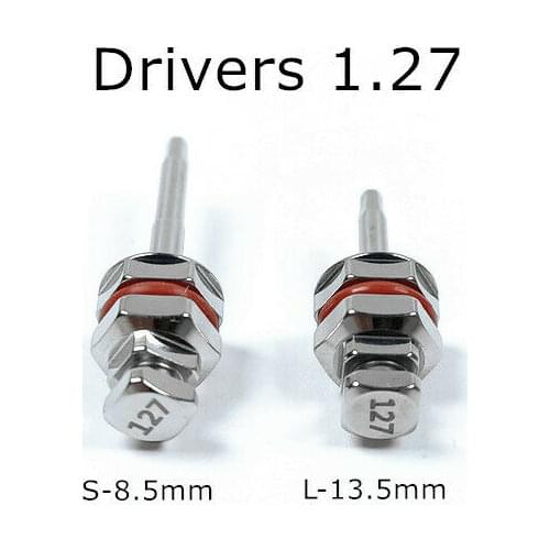 Dental SS Implant Torque Wrench Ratchet Screwdriver 1.27 L+S