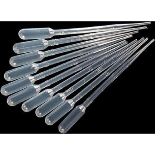 1/2/3/5/10ml Disposable Plastic Dropper Plastic Pasteur Pipette Transfer Pipette Polyethylene Test Dropper