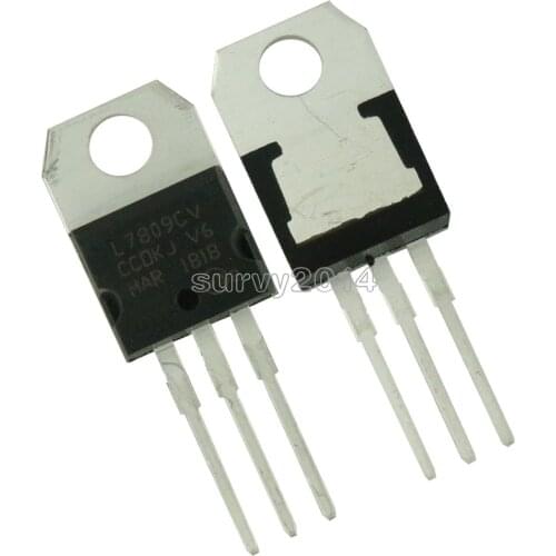 10pcs/lot L7809CV L7809 7809 Voltage Regulator IC TO-220 9V 1.5A