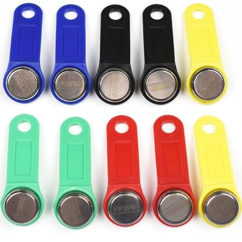 10pcs/Lot RW1990 Rewritable RFID Touch Memory Key IButton for Copy Dallas Keys Cards