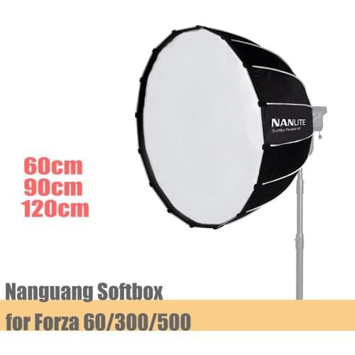 Nanguang 16-sided Light-modifier Creates Focused Natural-looking Catchlights Unique Parabolic Design Renders Fabric Grid