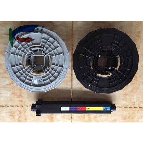 2sets For Epson D700 Rollfeed Spindle Rod Assembly Paper Spindle Unit For Fujifilm DX100 printer