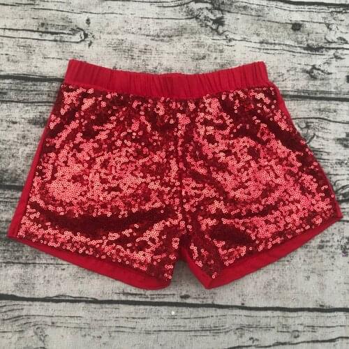 2019 Kids Summer Boutique Baby Girls Sequin Shorts