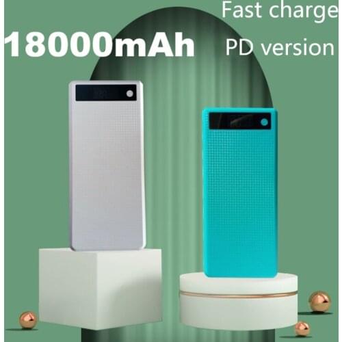 2021 New Durable Detachable QC3.0 Dual USB LCD DIY 8x18650 Battery Case Power Bank Shell Portable External Box without Battery