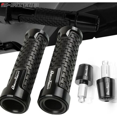 Motorcycle CNC Aluminum Handlebar Grip End Cap Plug Racing Handle Bar Grips For KYMCO Downtown DT 200i 300i 350i 125 200 250 350